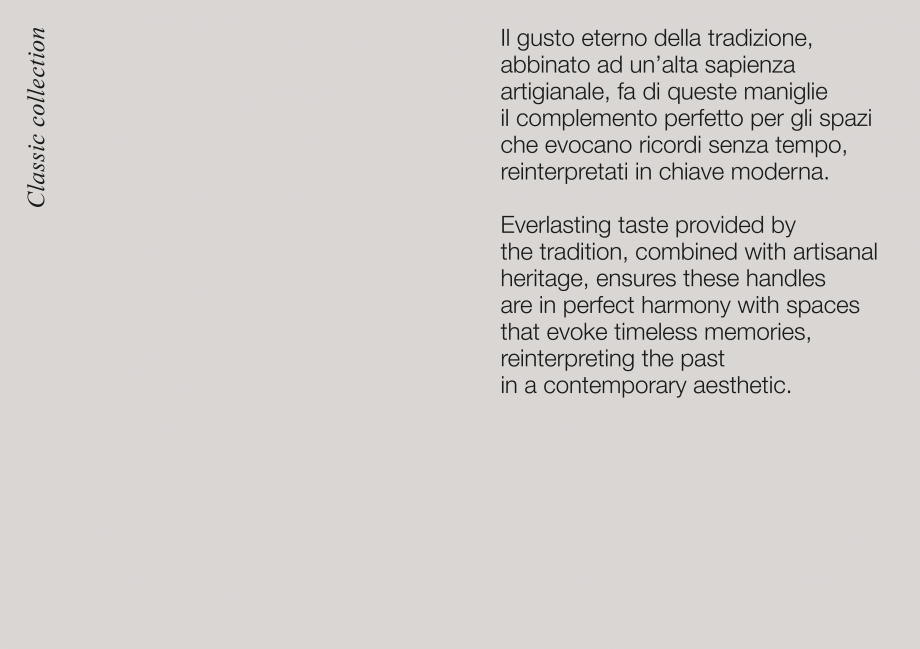 Pagina 73-Catalog - Manere din alama si portelan pentru usi si ferestre MANDELLI Catalog, brosura Engleza m

M...