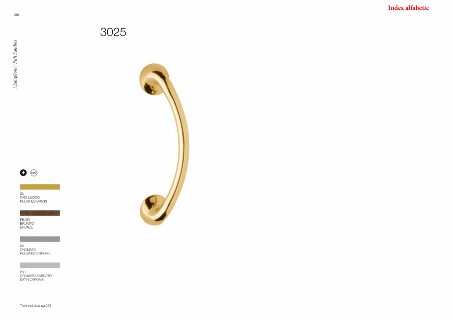 Pagina 102-Catalog - Manere din alama si portelan pentru usi si ferestre MANDELLI Catalog, brosura Engleza 