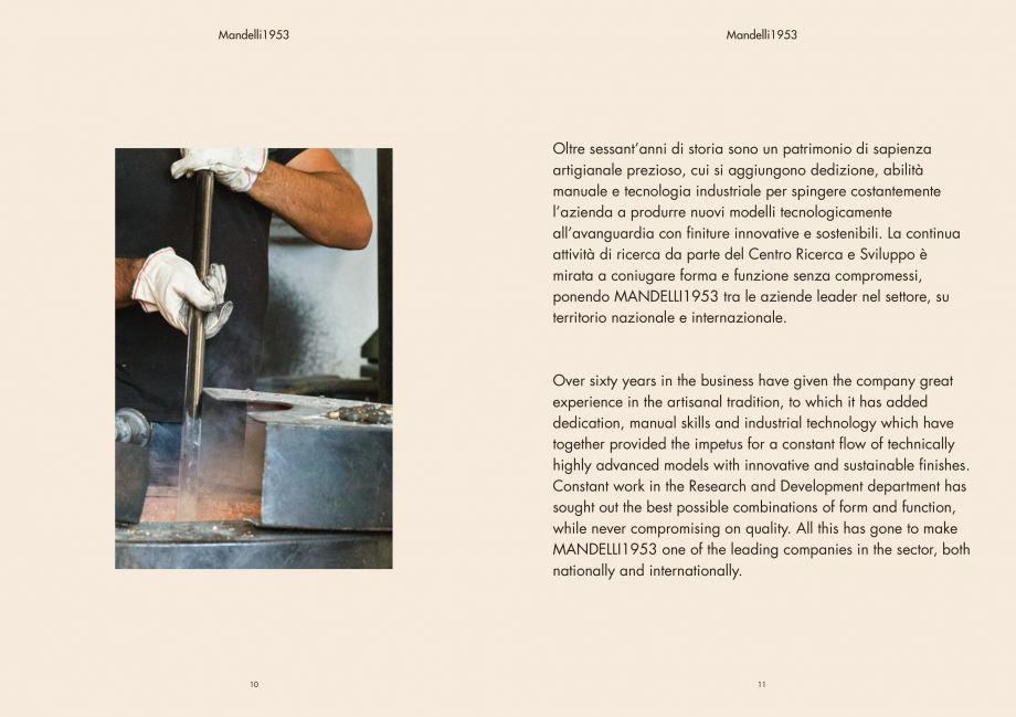 Pagina 7-Manere Mandelli pentru usi si fereste MANDELLI Catalog, brosura Engleza 
category of use class 4. EN...