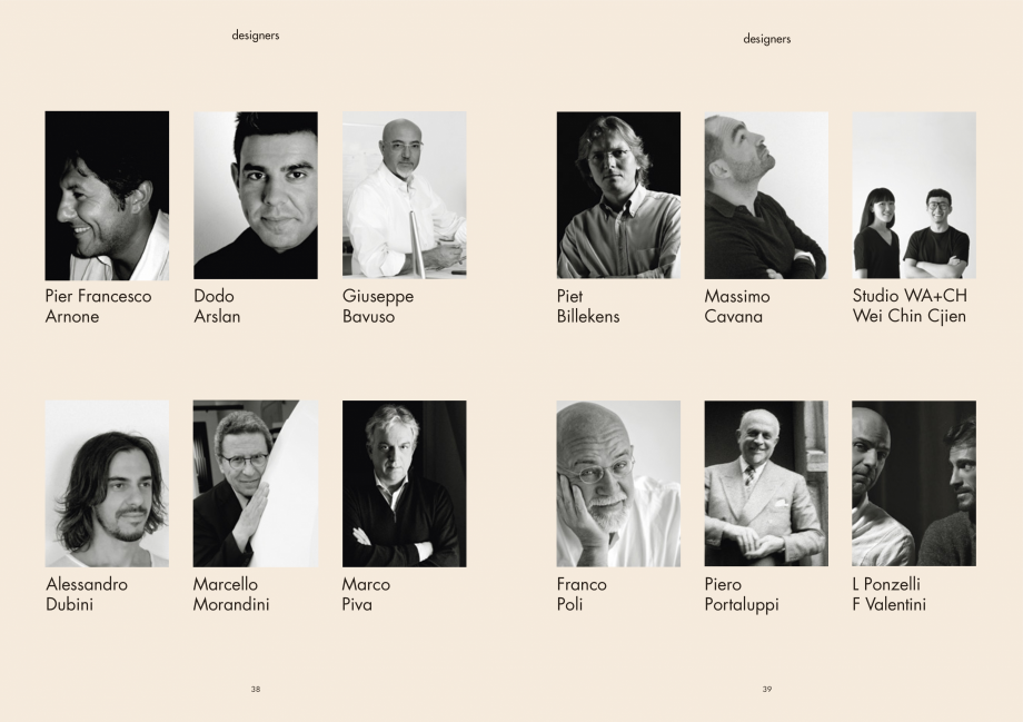 Pagina 21-Manere Mandelli pentru usi si fereste MANDELLI Catalog, brosura Engleza 0+1

54

design Lorenzo...