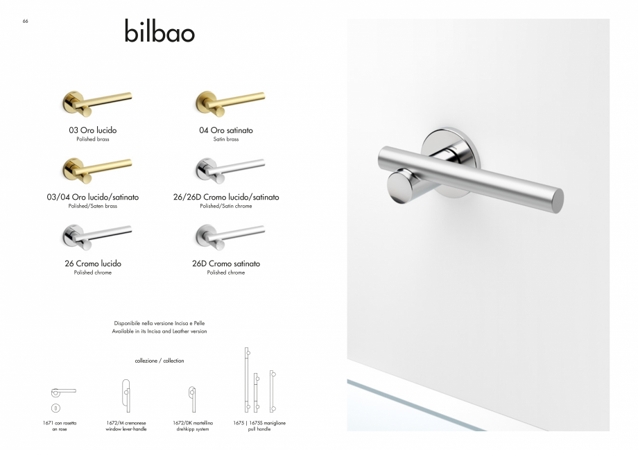 Pagina 35-Manere Mandelli pentru usi si fereste MANDELLI Catalog, brosura Engleza p system

twee

138

design...