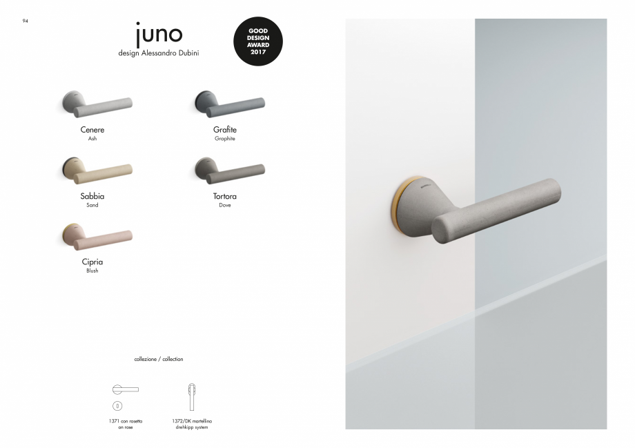 Pagina 49-Manere Mandelli pentru usi si fereste MANDELLI Catalog, brosura Engleza ia per porta con rosetta...