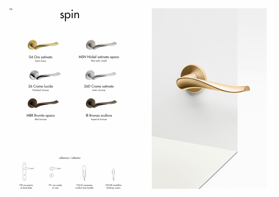 Pagina 66-Manere Mandelli pentru usi si fereste MANDELLI Catalog, brosura Engleza le for appraisal shall
be...