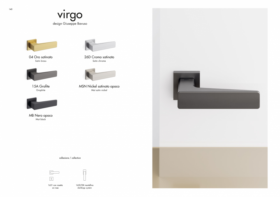 Pagina 72-Manere Mandelli pentru usi si fereste MANDELLI Catalog, brosura Engleza 1_COCÒ
classic

158
...