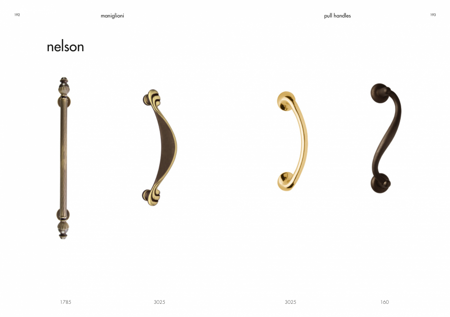 Pagina 98-Manere Mandelli pentru usi si fereste MANDELLI Catalog, brosura Engleza 