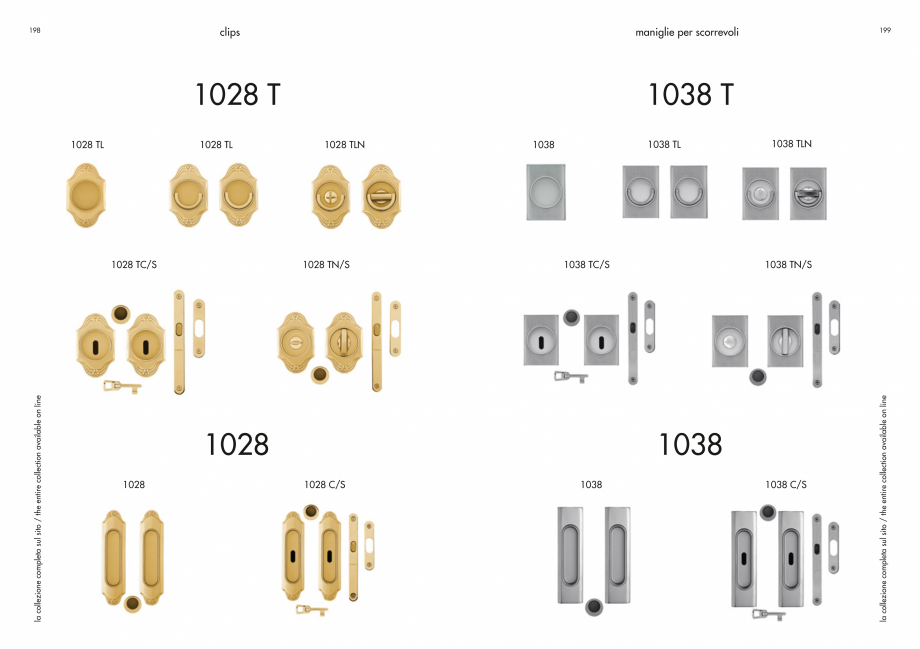 Pagina 101-Manere Mandelli pentru usi si fereste MANDELLI Catalog, brosura Engleza 