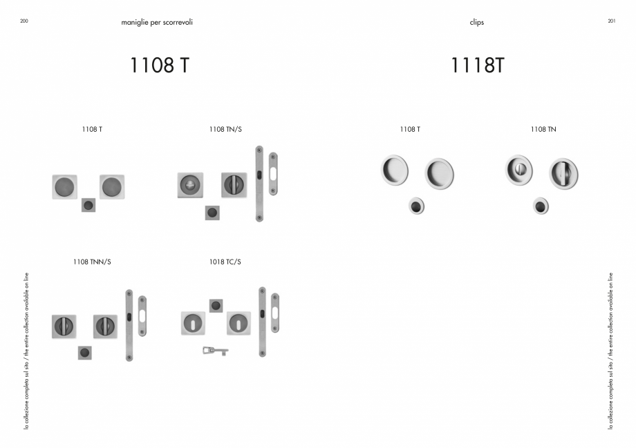 Pagina 102-Manere Mandelli pentru usi si fereste MANDELLI Catalog, brosura Engleza 