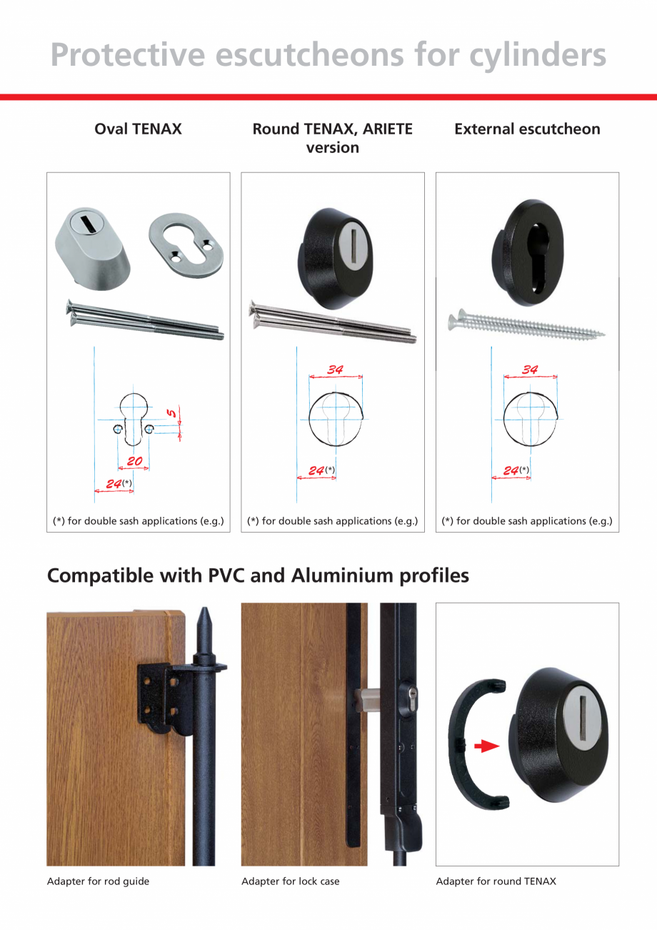 Pagina 8-Broasca multipunct pentru usi cu oblon AGB ARIETE Catalog, brosura Engleza 