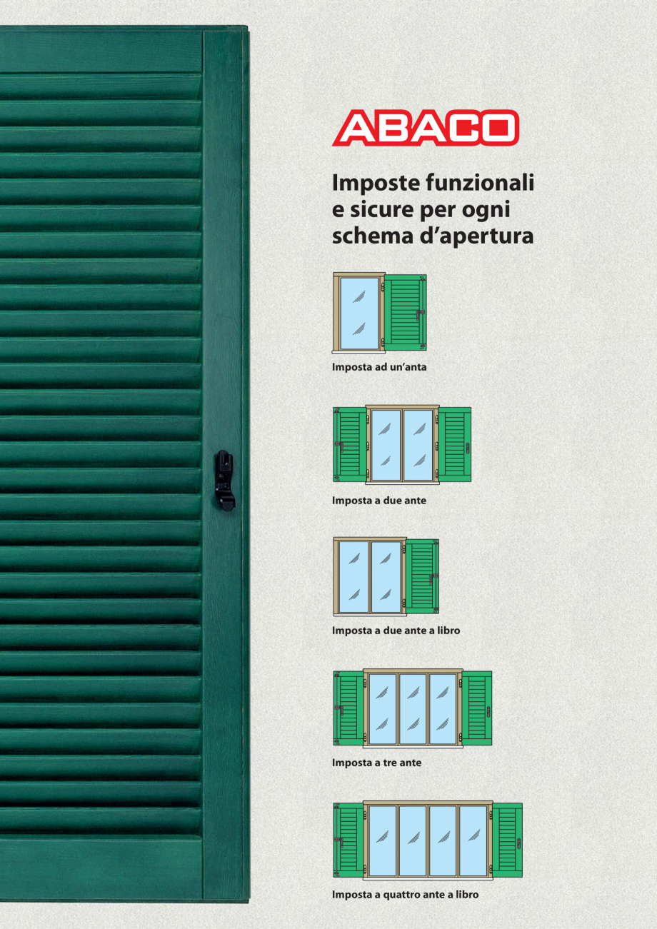 Pagina 6-Feronerie pentru obloane din lemn si aluminiu AGB Catalog, brosura Italiana le in materiale plastico...