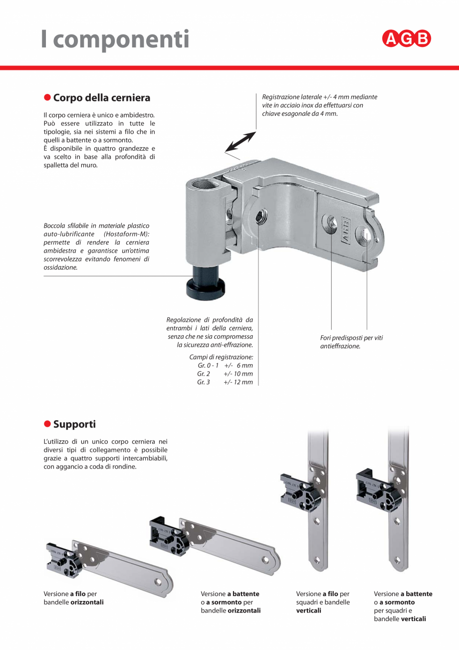 Pagina 11-Feronerie pentru obloane din lemn si aluminiu AGB Catalog, brosura Italiana sta permette il...