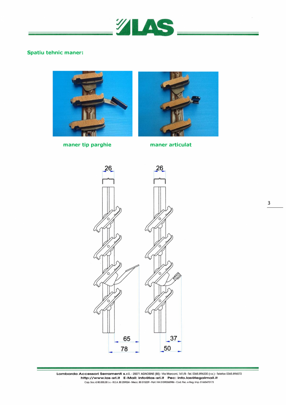Pagina 3-Obloane cu lamele mobile AGB LASISTAS Fisa tehnica Romana opsire.

Introducerea lamelelor de lemn...