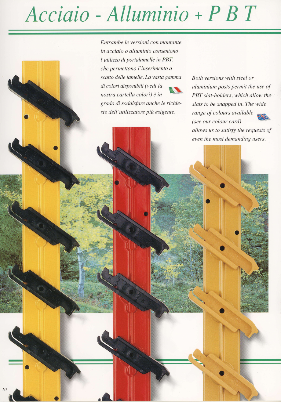 Pagina 11 - Obloane cu lamele mobile - LASISTAS 70 AGB Catalog, brosura Italiana ssibled'obtenir...