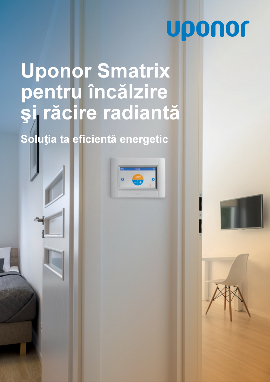 Pagina 1-Sistem de comanda inteligent pentru incalzirea si racirea radianta UPONOR Smatrix Base, Smatrix Move...