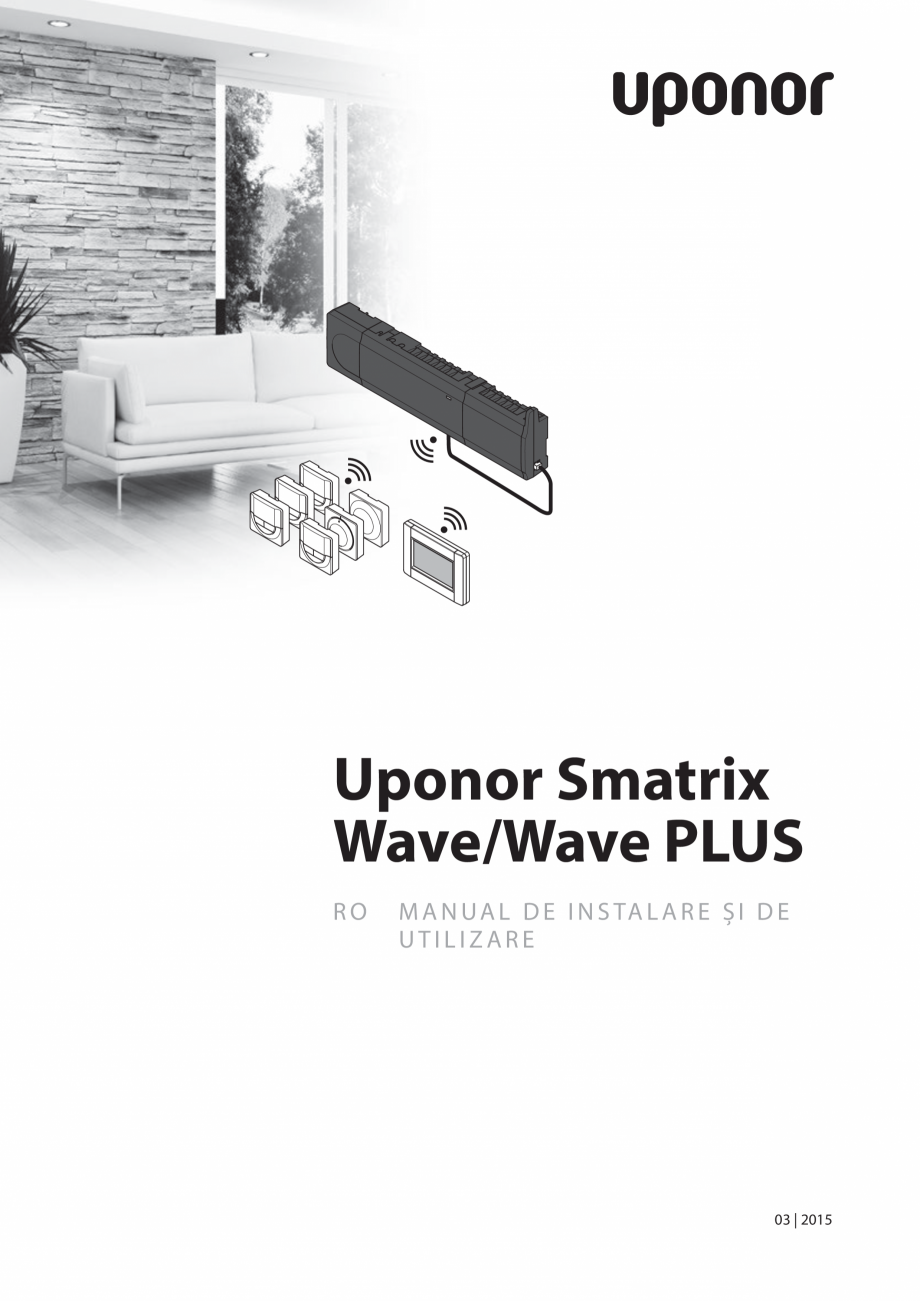 Pagina 1-Unitate de comanda pentru incalzirea si racirea radianta UPONOR Smatrix Wave PLUS, Smatrix Wave...