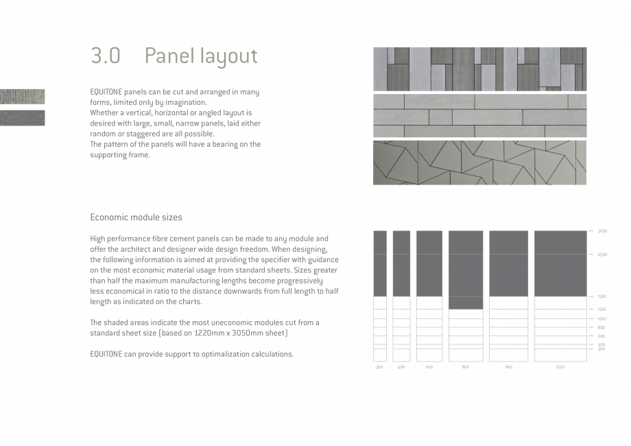 Pagina 6-Placi de fibrociment EQUITONE - Ghid specificatii EQUITONE [tectiva] [tectiva] Specificații tehnice...