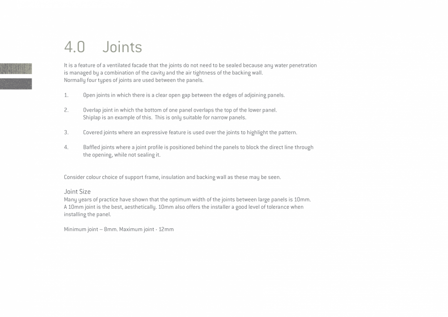 Pagina 12-Placi de fibrociment EQUITONE - Ghid specificatii EQUITONE [tectiva] [tectiva] Specificații tehnice...