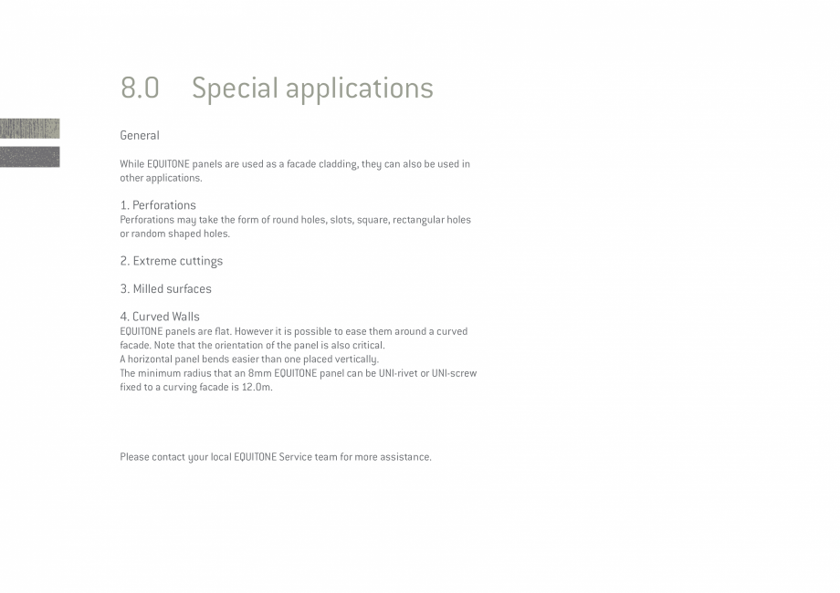 Pagina 20-Placi de fibrociment EQUITONE - Ghid specificatii EQUITONE [tectiva] [tectiva] Specificații tehnice...