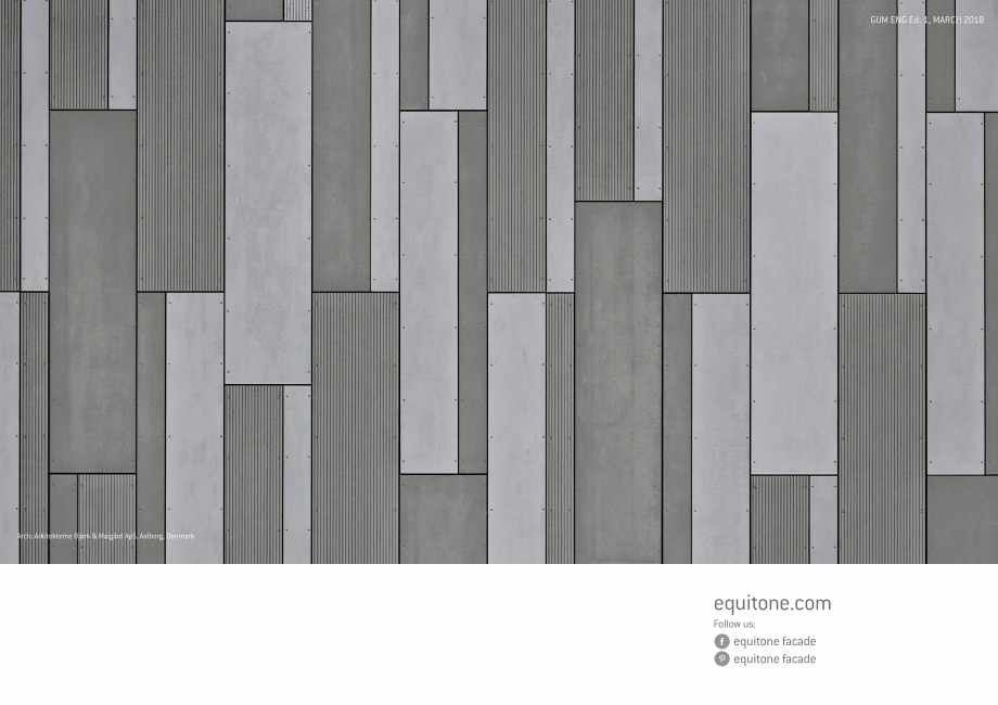 Pagina 42-Placi de fibrociment EQUITONE - Ghid specificatii EQUITONE [tectiva] [tectiva] Specificații tehnice...