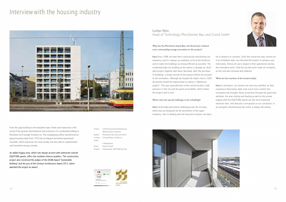 Pagina 7-EQUITONE - Cladiri rezidentiale  EQUITONE [pictura]  [pictura] Lucrari, proiecte -Stadthaus,...