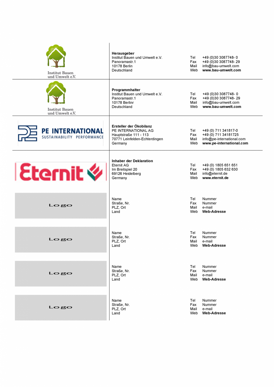 Pagina 11 - Declaratie de conformitate placi de fibrociment pentru fatade ventilate EQUITONE...