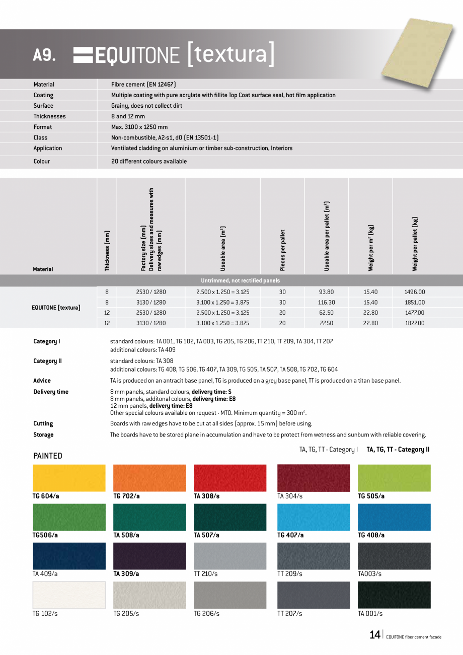 Pagina 14-Lista de materiale si accesorii Equitone 2023 EQUITONE [pictura]  [pictura] Catalog, brosura Engleza...