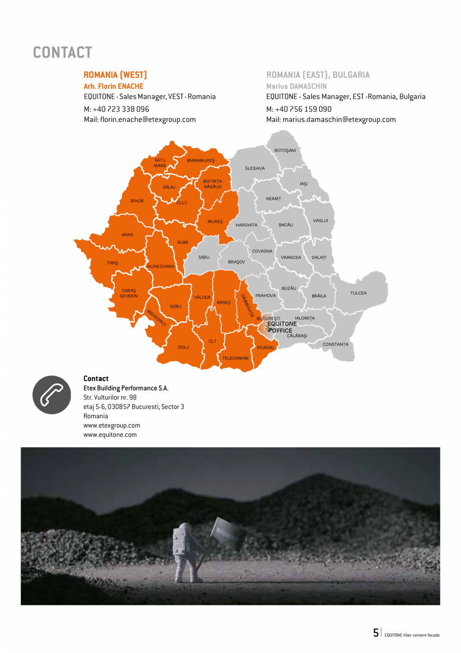 Pagina 5-Lista de materiale si accesorii Equitone 2023 EQUITONE [lunara] LA20, LA60 Catalog, brosura Engleza ...