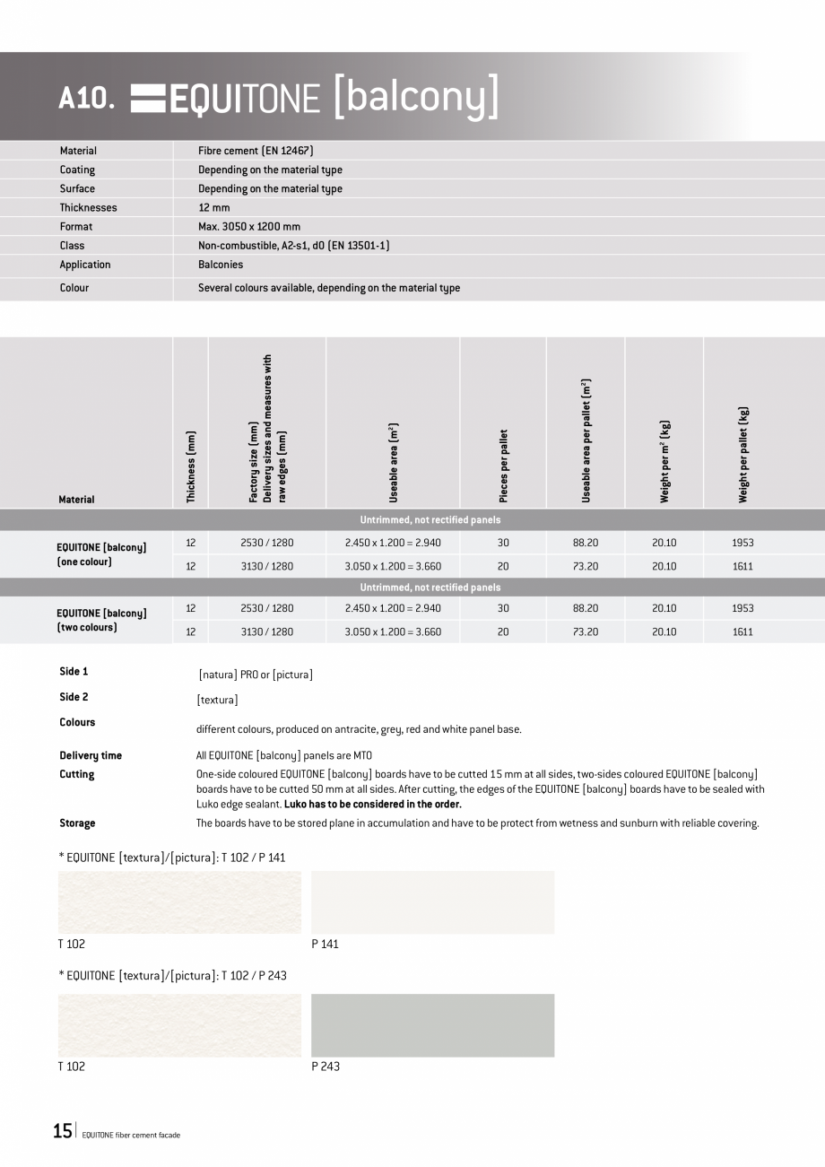 Pagina 15 - Lista de materiale si accesorii Equitone 2023 EQUITONE [lunara] LA20, LA60 Catalog,...