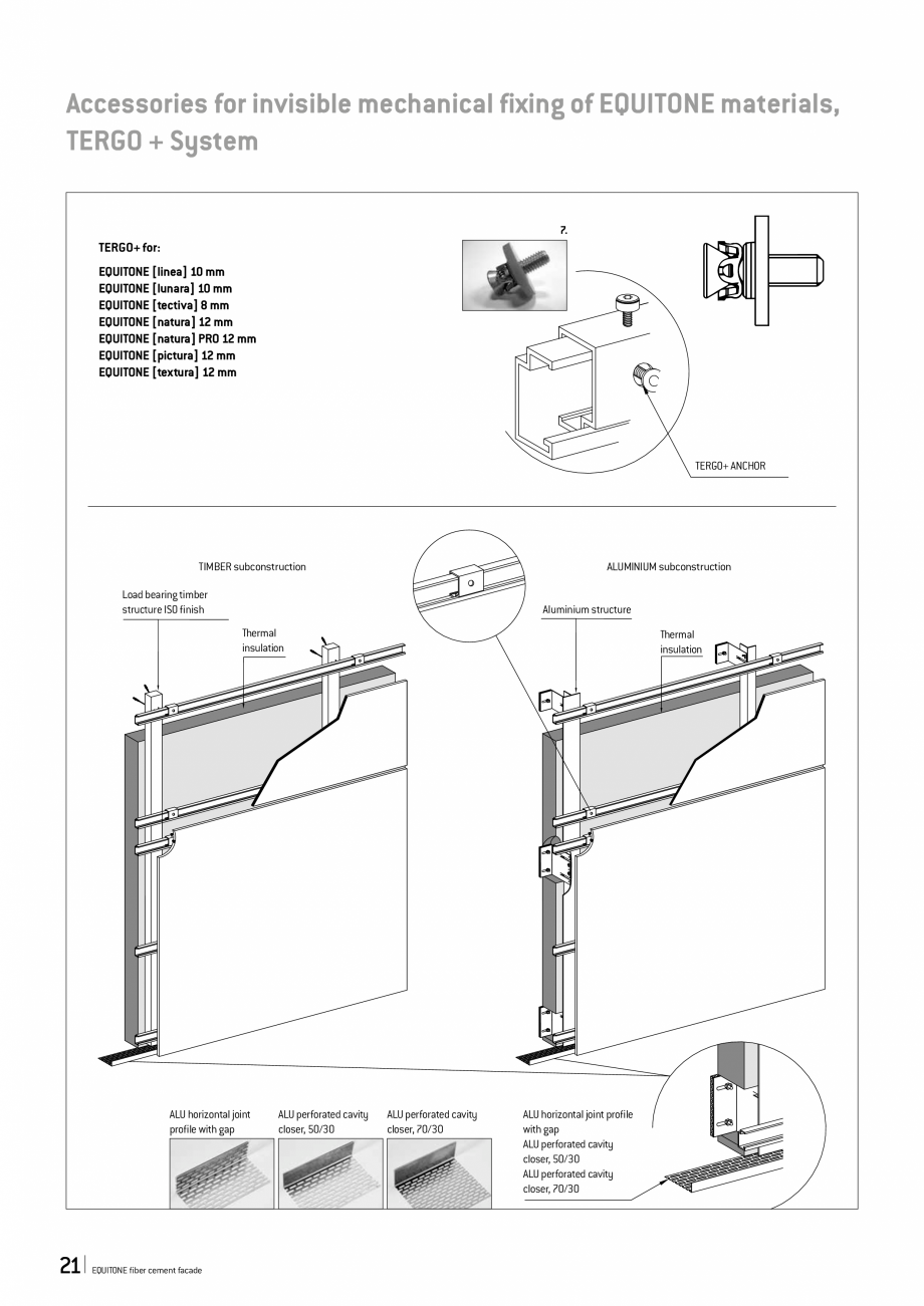 Pagina 21-Lista de materiale si accesorii Equitone 2023 EQUITONE [lunara] LA20, LA60 Catalog, brosura Engleza ...