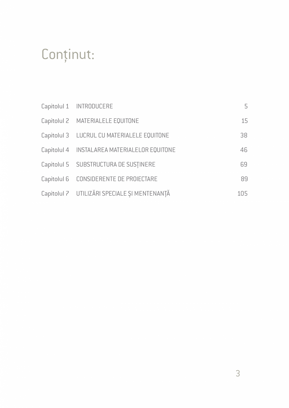 Pagina 3-Ghid de planificare si instalare placi si panouri din fibrociment  Catalog, brosura Romana r, astfel...