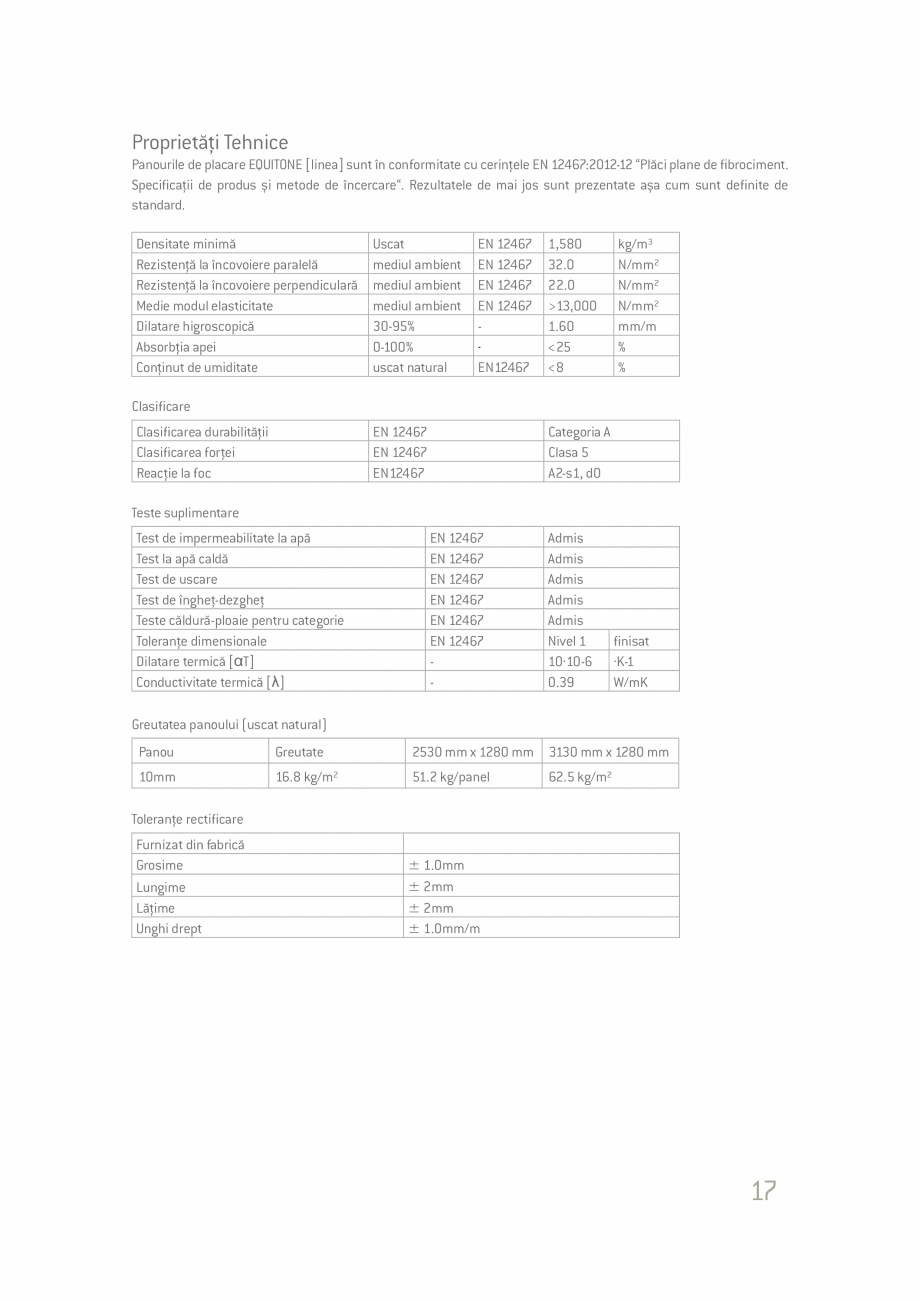 Pagina 17-Ghid de planificare si instalare placi si panouri din fibrociment  Catalog, brosura Romana  placare ...