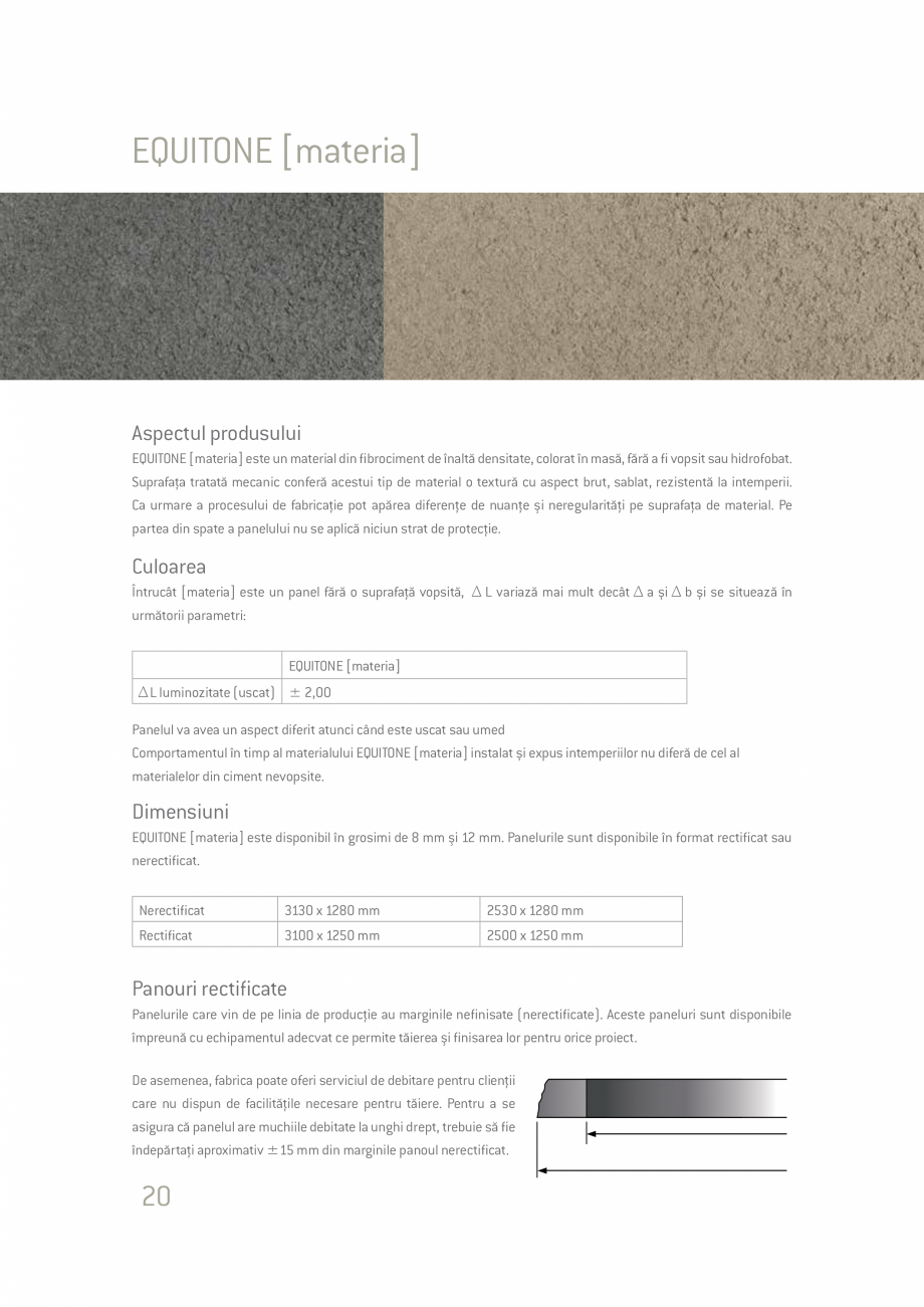 Pagina 20-Ghid de planificare si instalare placi si panouri din fibrociment  Catalog, brosura Romana fără un...