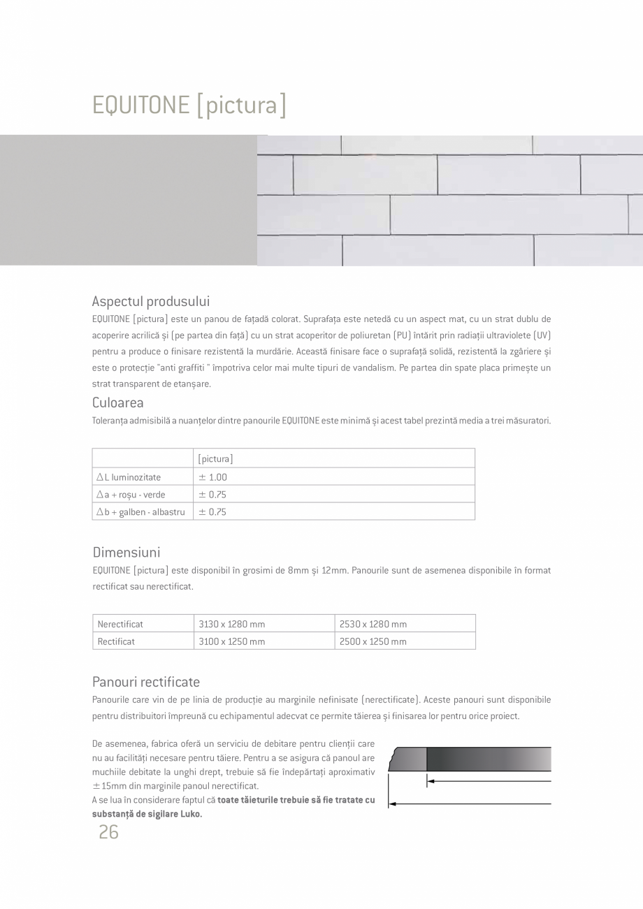 Pagina 26-Ghid de planificare si instalare placi si panouri din fibrociment  Catalog, brosura Romana mperiilor...