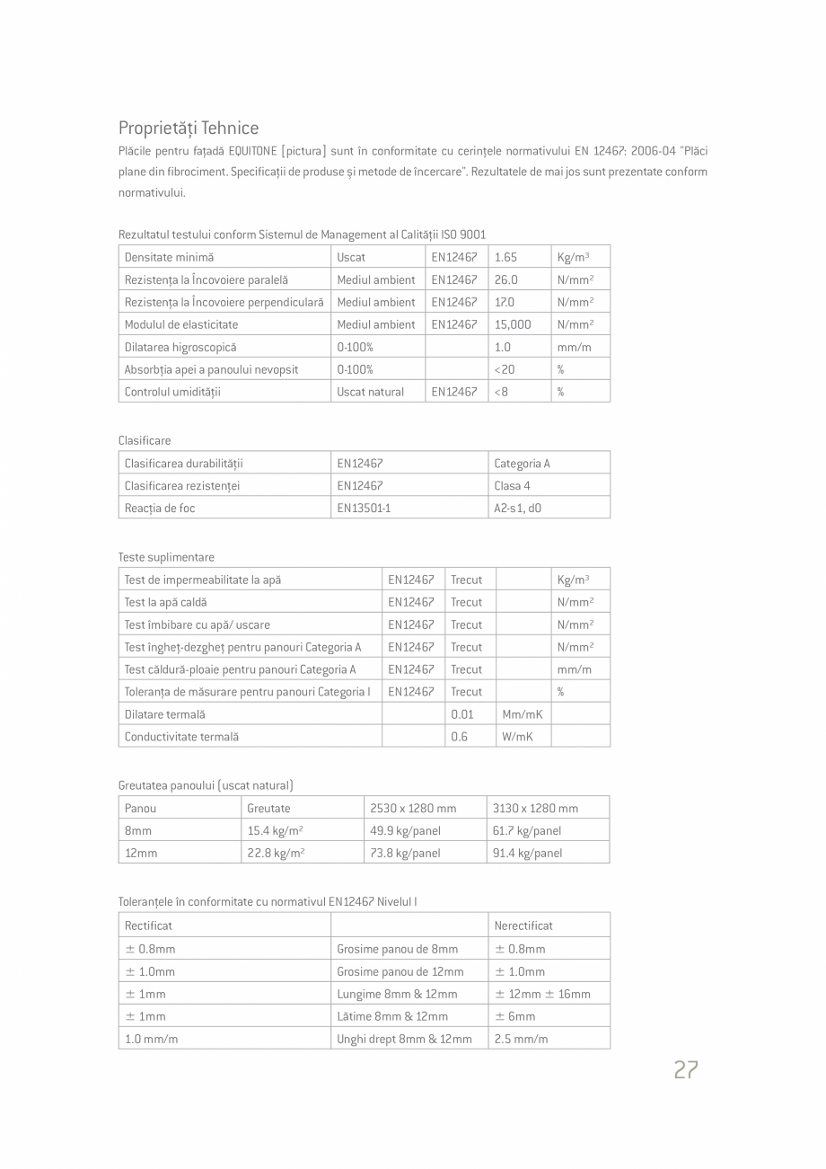 Pagina 27-Ghid de planificare si instalare placi si panouri din fibrociment  Catalog, brosura Romana...
