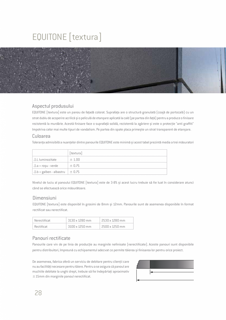 Pagina 28-Ghid de planificare si instalare placi si panouri din fibrociment  Catalog, brosura Romana e pentru
...