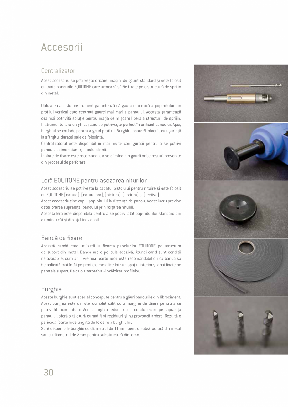 Pagina 30-Ghid de planificare si instalare placi si panouri din fibrociment  Catalog, brosura Romana tru a se ...