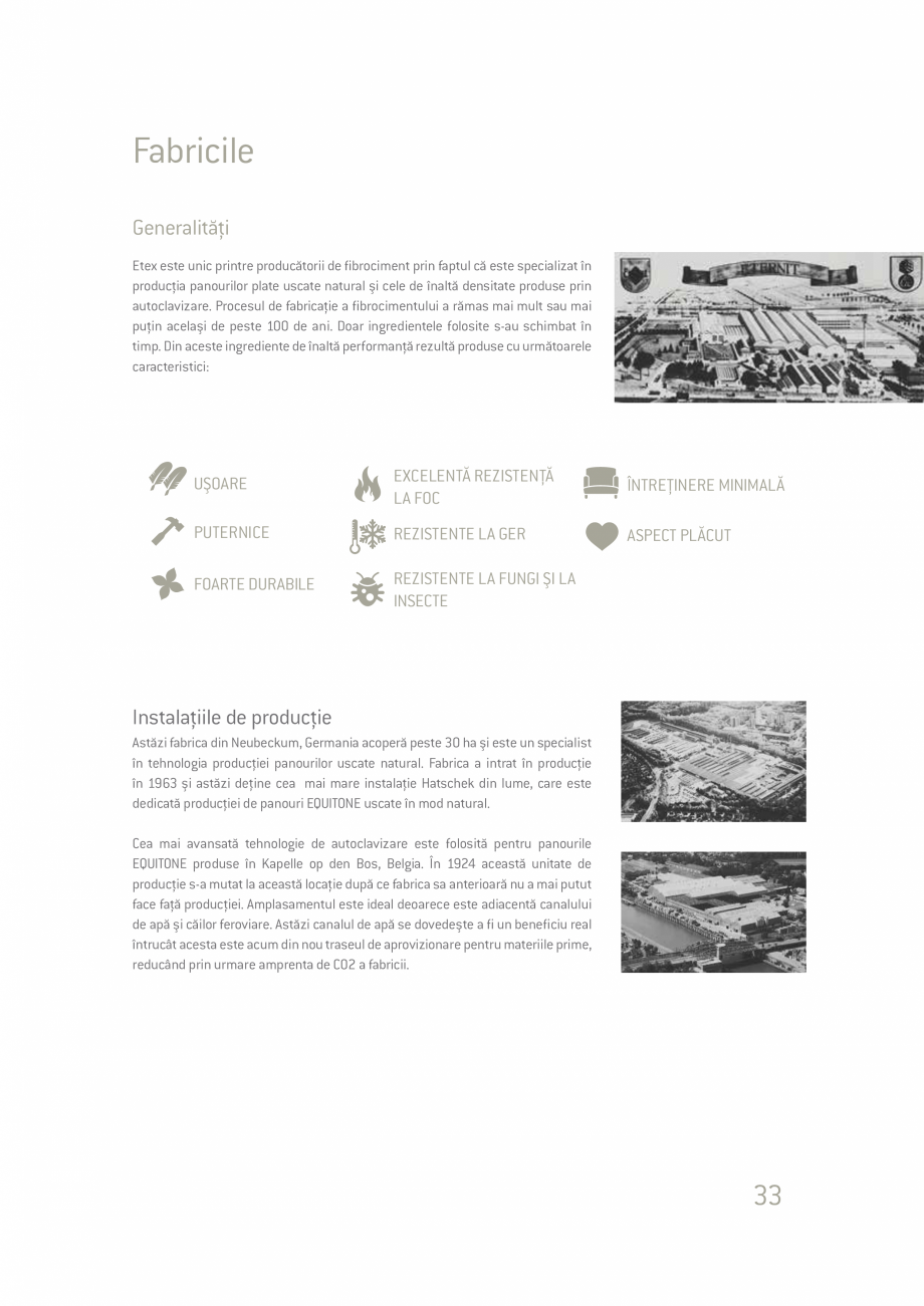 Pagina 33-Ghid de planificare si instalare placi si panouri din fibrociment  Catalog, brosura Romana...