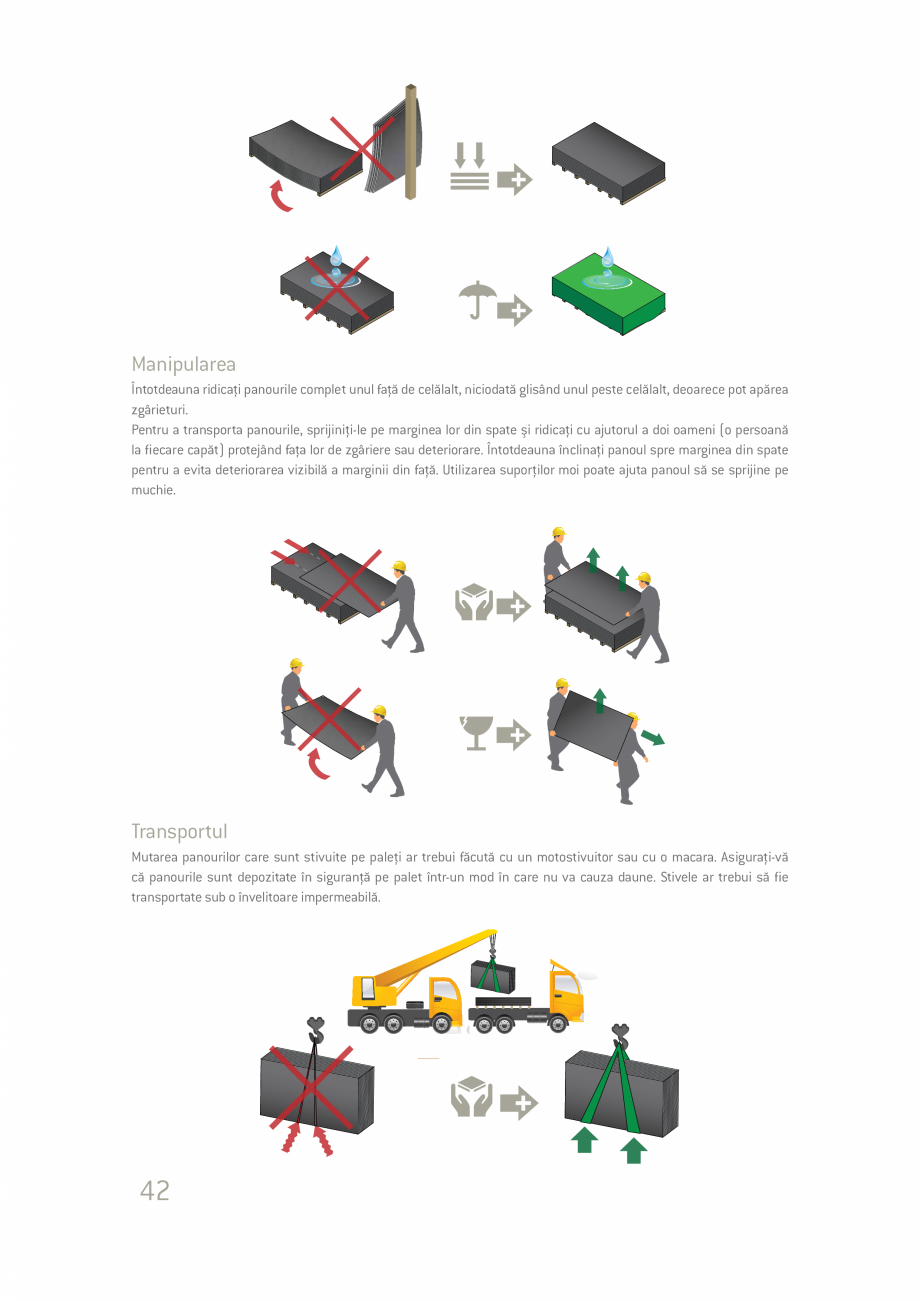 Pagina 42-Ghid de planificare si instalare placi si panouri din fibrociment  Catalog, brosura Romana ia A
...