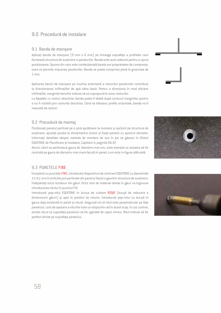 Pagina 58-Ghid de planificare si instalare placi si panouri din fibrociment  Catalog, brosura Romana...