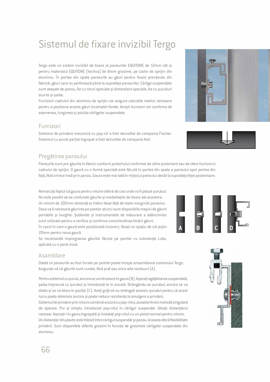Pagina 66-Ghid de planificare si instalare placi si panouri din fibrociment  Catalog, brosura Romana n luarea ...