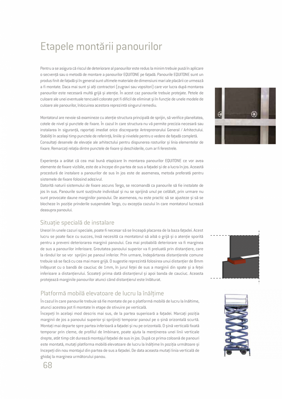 Pagina 68-Ghid de planificare si instalare placi si panouri din fibrociment  Catalog, brosura Romana nd mai...