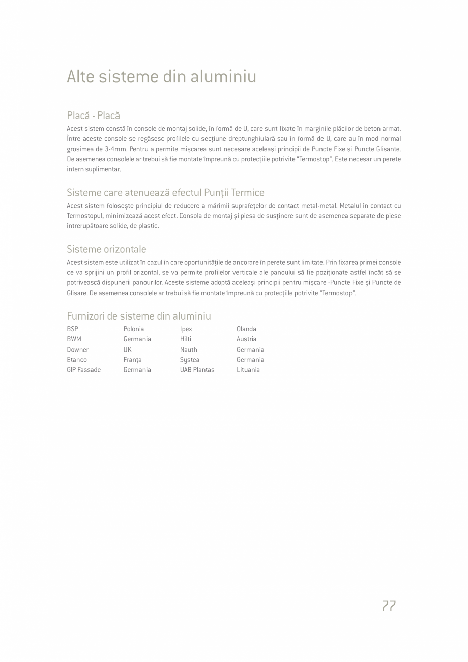 Pagina 77-Ghid de planificare si instalare placi si panouri din fibrociment  Catalog, brosura Romana ....