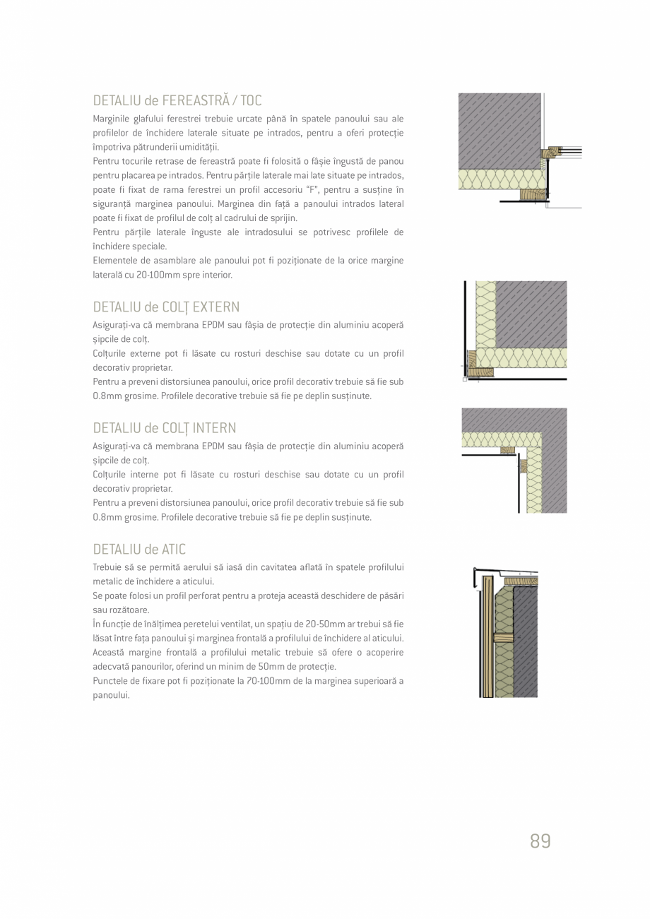 Pagina 89-Ghid de planificare si instalare placi si panouri din fibrociment  Catalog, brosura Romana ucere...