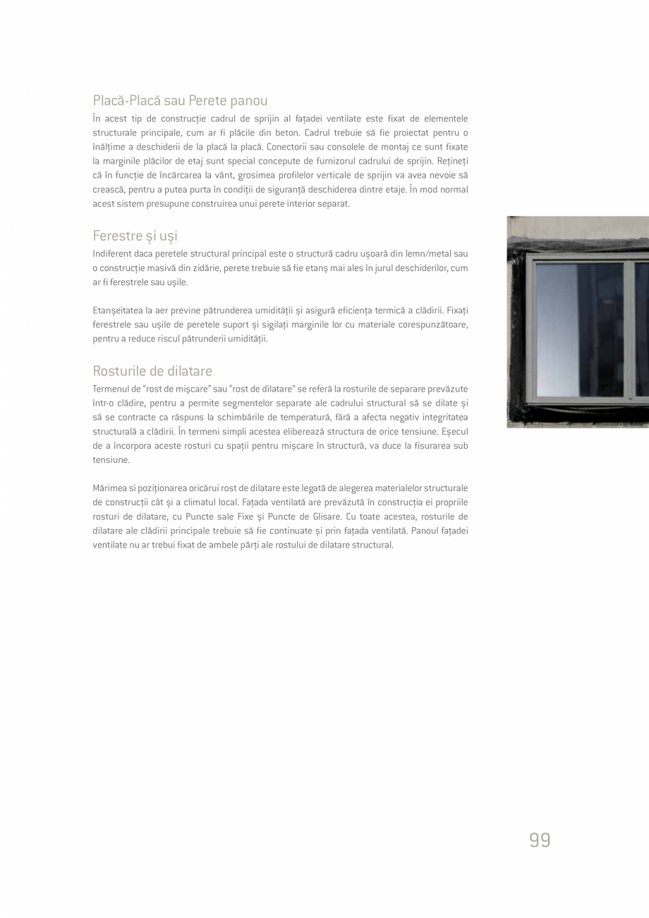 Pagina 99-Ghid de planificare si instalare placi si panouri din fibrociment  Catalog, brosura Romana e...