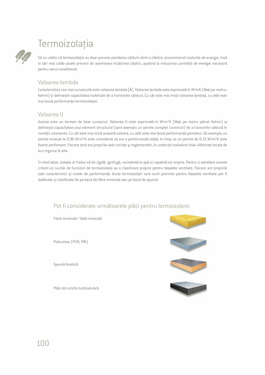 Pagina 100-Ghid de planificare si instalare placi si panouri din fibrociment  Catalog, brosura Romana a 8....