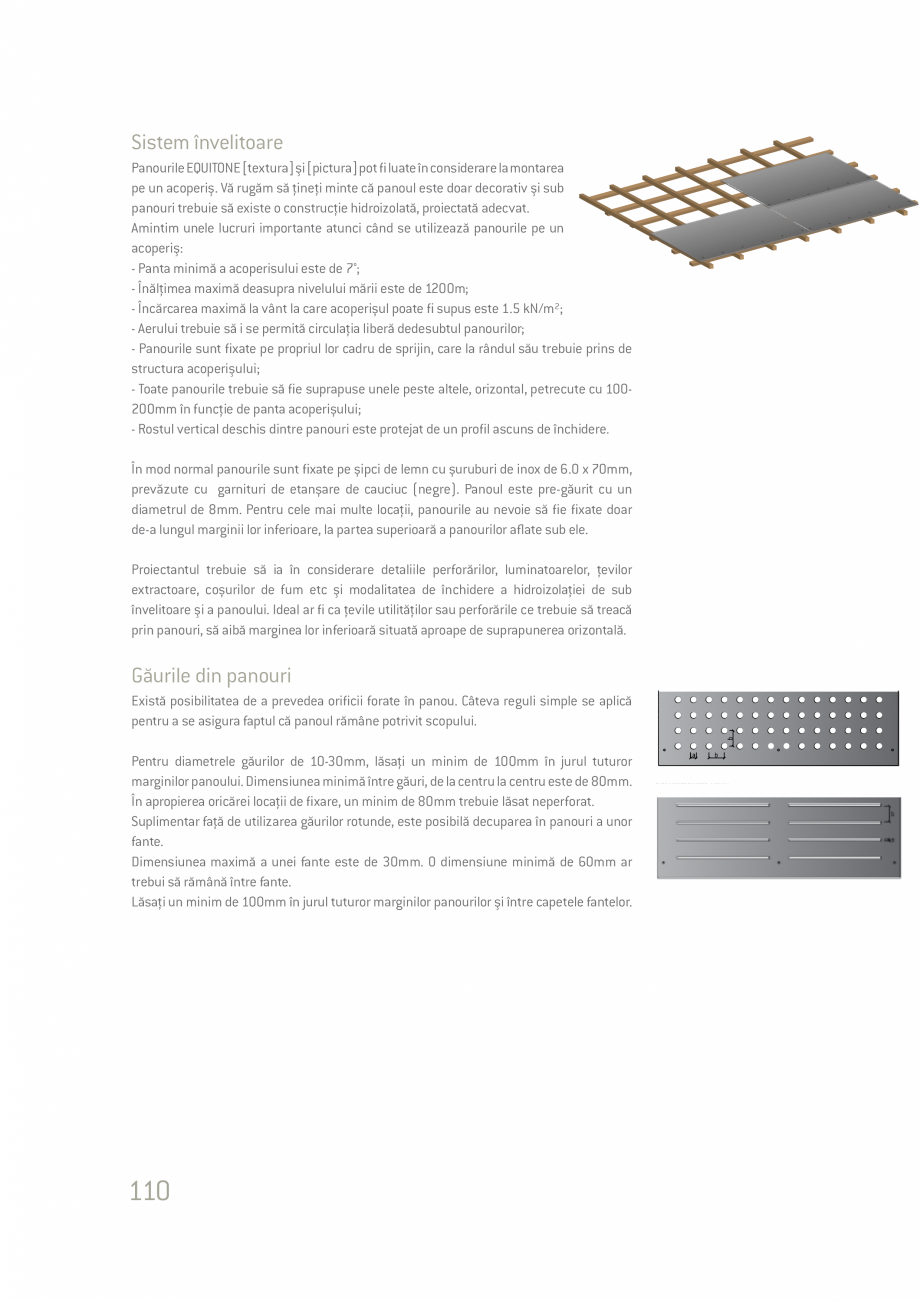 Pagina 110-Ghid de planificare si instalare placi si panouri din fibrociment  Catalog, brosura Romana  de la...