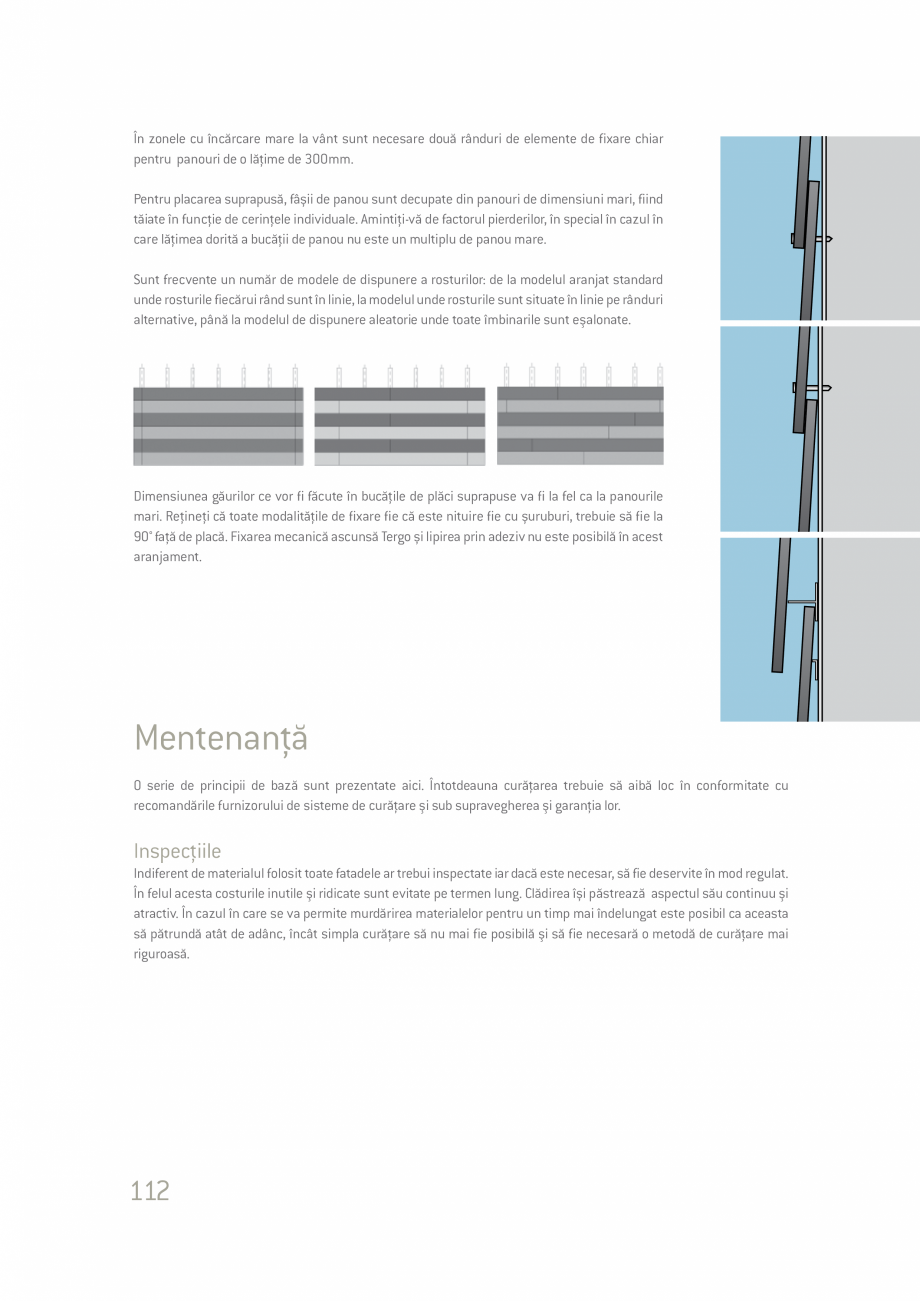 Pagina 112-Ghid de planificare si instalare placi si panouri din fibrociment  Catalog, brosura Romana unzător ...