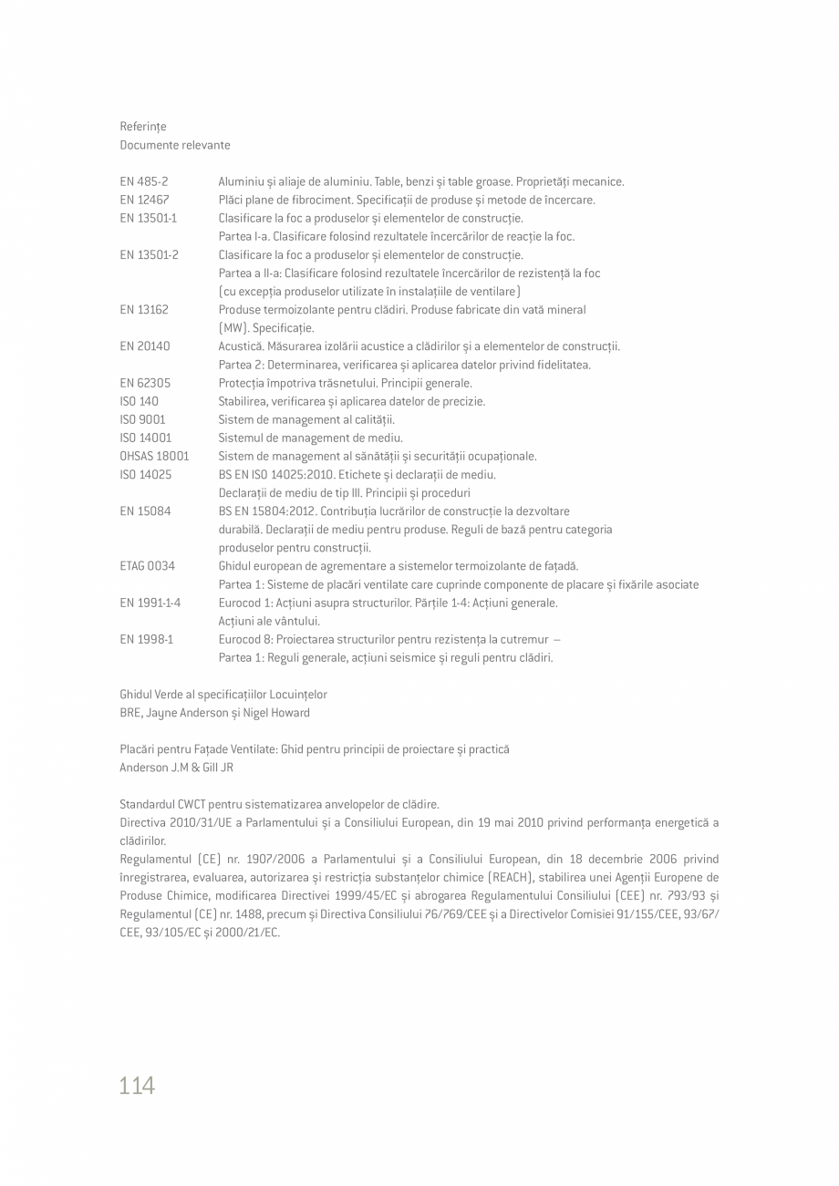 Pagina 114-Ghid de planificare si instalare placi si panouri din fibrociment  Catalog, brosura Romana pentru a ...
