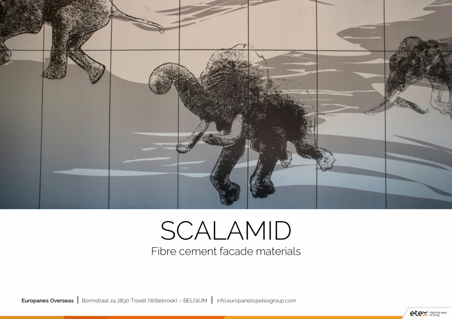 Pagina 1-Brosura Scalamid  Catalog, brosura Engleza SCALAMID

Fibre cement facade materials

Europanes...