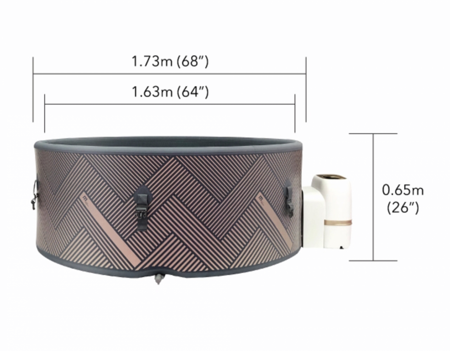 Pagina 1-Spa gonflabil pentru 6 persoane C-MO069 AQUA THERM CONCEPT MONO Fisa tehnica 