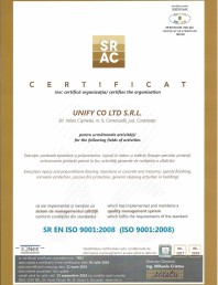 Certificat SR EN ISO 9001-2008